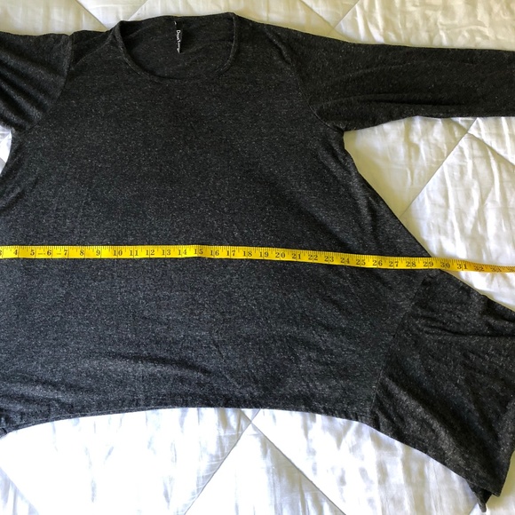 Dress to Kill Jane Mohr Gray Lagenlook Top - Picture 6 of 6